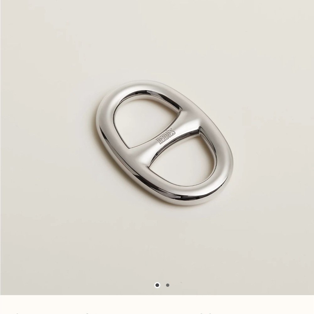 Hermes Scarf Ring. Chaine d’ancre